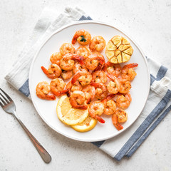 Rosted Shrimps, Prawns