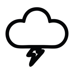 storm cloud icon