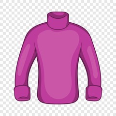 Mans sweater icon in cartoon style isolated on background for any web design 