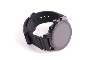 Obraz premium Black smartwatch isolated