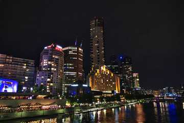 Melbourne, Australia, Night