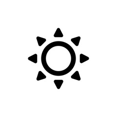 Weather icon  ( sun , sunny day )
