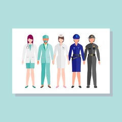 HAPPY PROFESSION WORKER DAY 1 MAY EMPLOYE BANNER