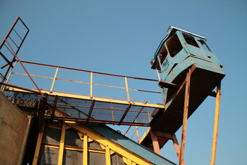 old metal building
