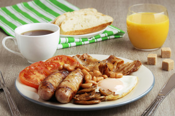 Classic English breakfast