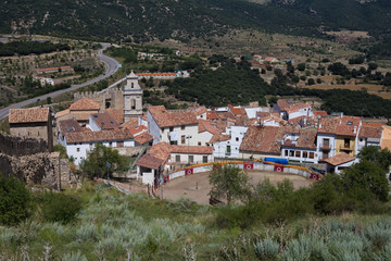 Fototapeta na wymiar Old spanish town