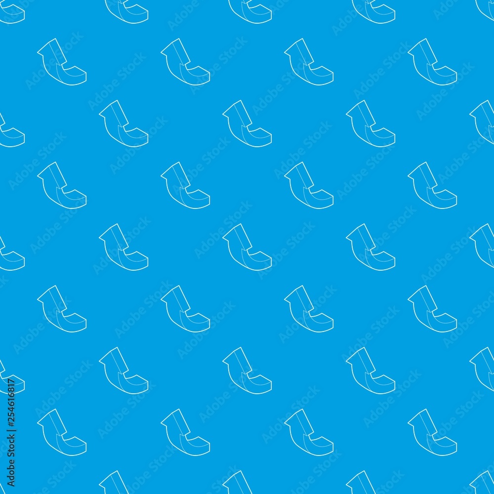 Poster up arrow pattern vector seamless blue repeat for any use