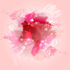 Background of abstract watercolor imitation pattern