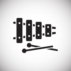 Toys icon on background for graphic and web design. Simple vector sign. Internet concept symbol for website button or mobile app.