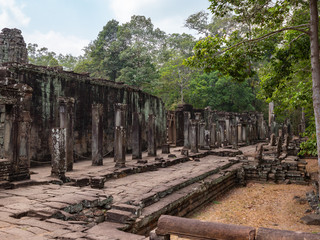 Phimean Akas temple in Angkor, Cambodia