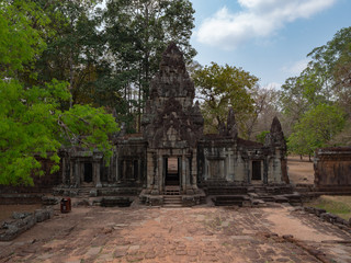 Fototapeta na wymiar Ta Prohm Temple in Angkor, Cambodia
