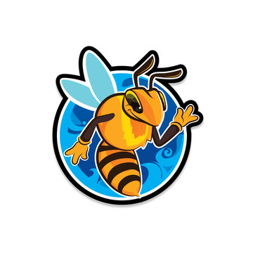 Sport Bee character
