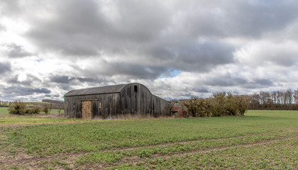 old barn in field © Peter
