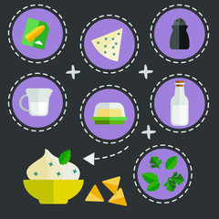 snack sauce blue cheese