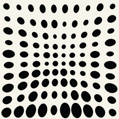 halftone dot seamless pattern, minimal geometric abstract background