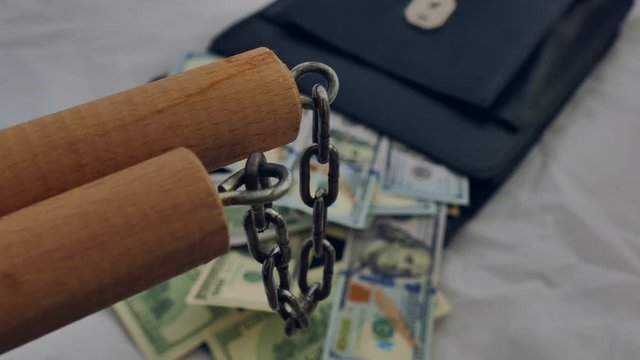 fighting for money, nunchaku and money, martial tournaments for money,