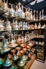 Grand Bazaar souvenir shop  in Istanbul, Turkey