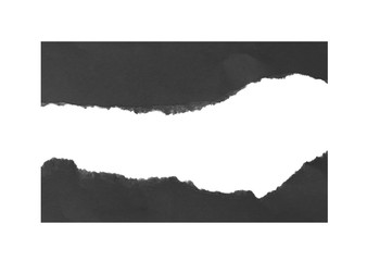 pieces of torn paper texture background, copy space.