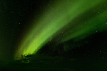 Polarlicht und Sterne