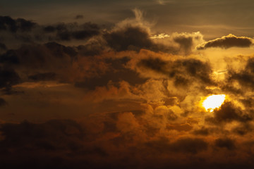 夕焼け空