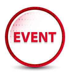 Event misty frozen red round button