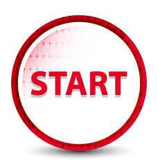 Start misty frozen red round button