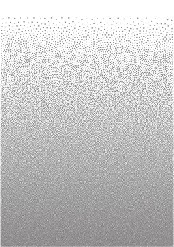 Stipple Gradient Background, Vector  Illustration. Backdrop Noise Grainy Textured, Round Grain.