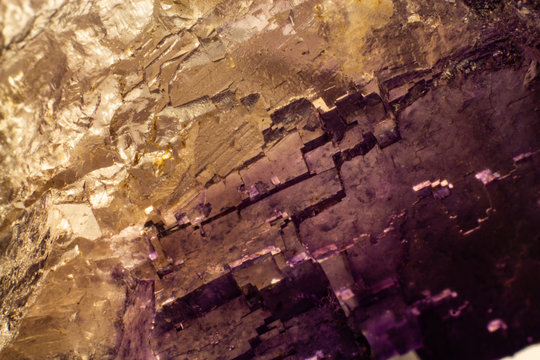 Natural fluorite texture abstract background