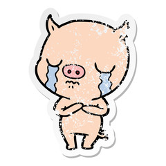 crying piggy