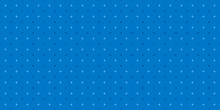 Background pattern seamless geometric plus sign abstract blue color vector.