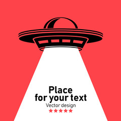 Ufo flying spaceship Flying © ikril
