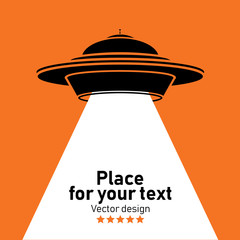 Ufo flying spaceship Flying © ikril