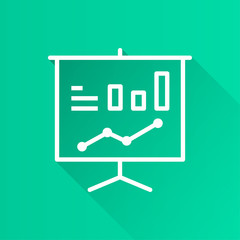 Conference - vector icon for graphic and web design.