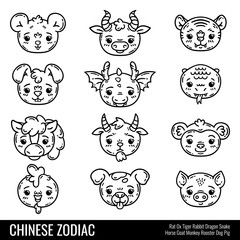 Cute chinese zodiac.