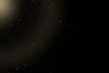 Cinematic dust photo overlay, bokeh overlay