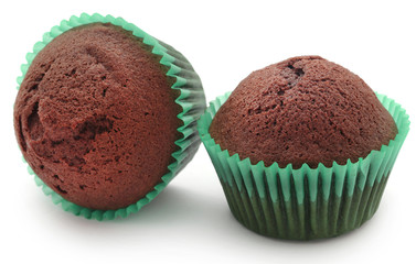 Freshly prepared homemade muffin