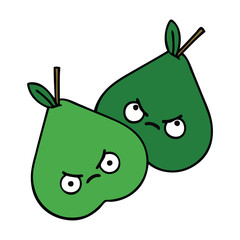 cute cartoon pears