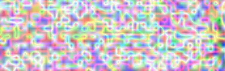 Neon light website headers graphic art design