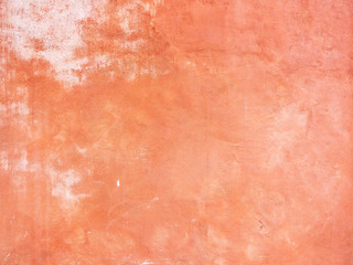 Background image in old facade plaster with cracks