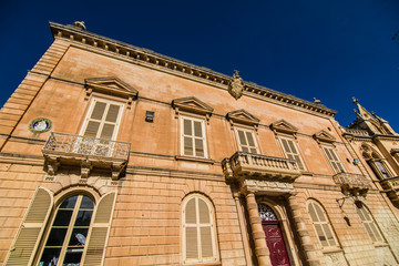 Old picturesque street of Mdina on Malta island