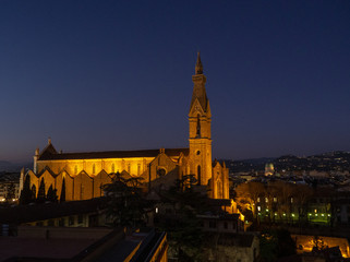 Naklejka premium Basilica of Santa Croce