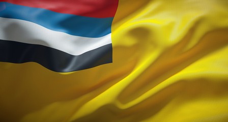 Fototapeta premium Official flag of Manchukuo