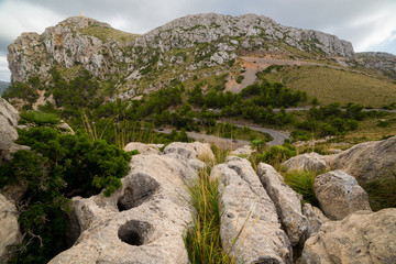 Fototapeta na wymiar Mallorca landscape at summer 