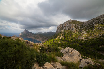 Mallorca landscape at summer 