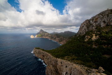 Mallorca landscape at the summer 