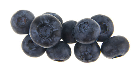 blueberry berries isolated on white background