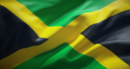 Official flag of Jamaica.