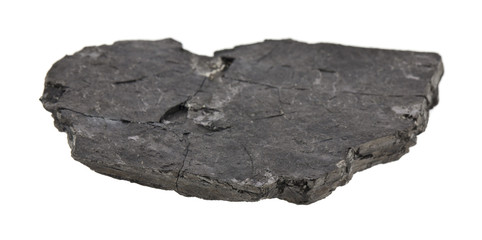 coal isolated on white background