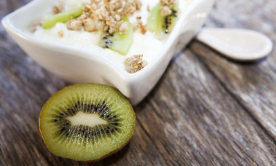 fromage blanc au kiwi laitage