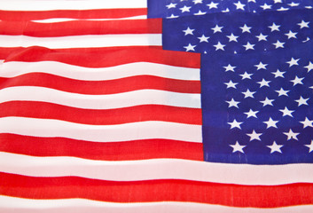 USA flag texture as background